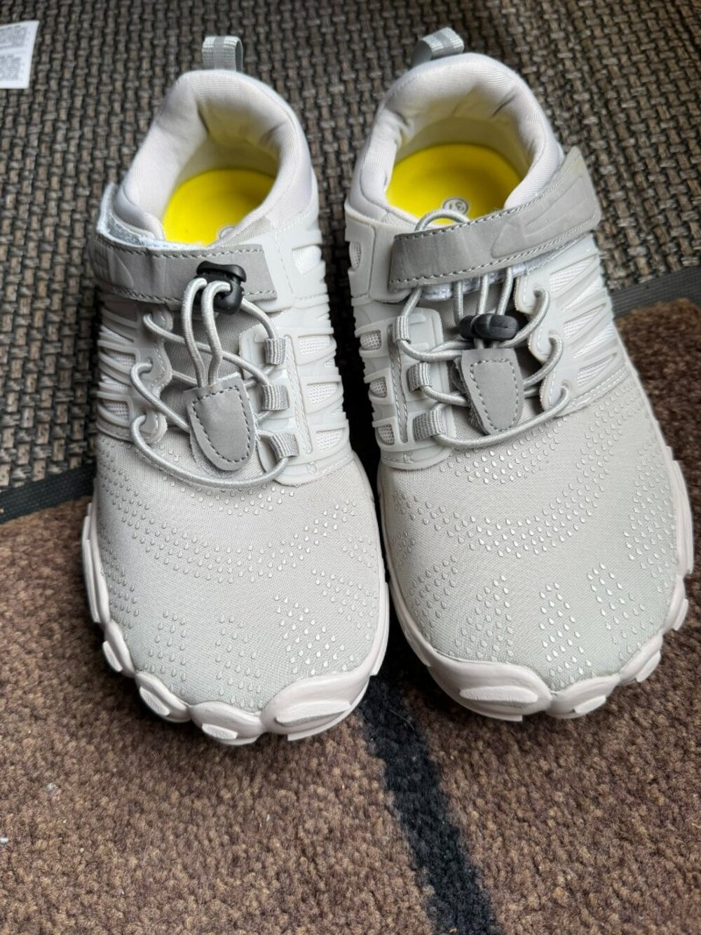 Whitin Barefoot Minimalist Zero Drop Trail Sneakers Gray EU 37